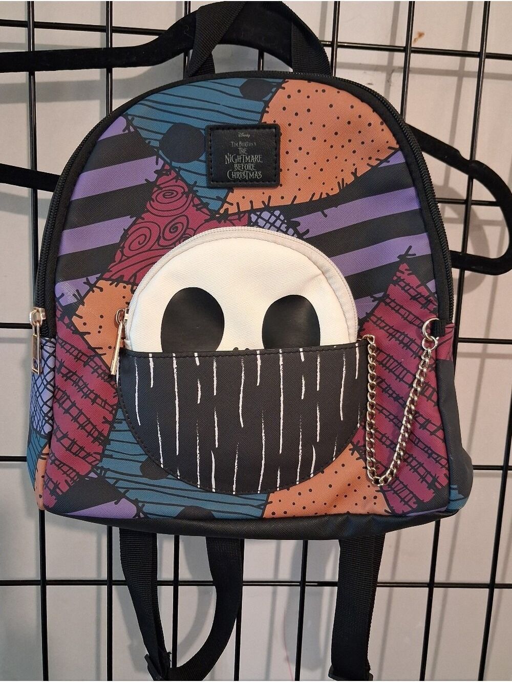 Disney The Nightmare Before Christmas Graphic Mini Backpack With Coin Purse